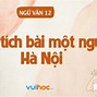 Bố Cục Văn Bản Một Người Hà Nội