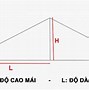 Cách Tính Chiều Cao Mái Thái