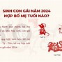 Con Gái Tuổi Giáp Thìn 2024 Sinh Giờ Nào Tốt